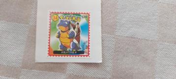 pokemon postzegel gelimiteerd zeldzaam Blastoise fraai  beschikbaar voor biedingen