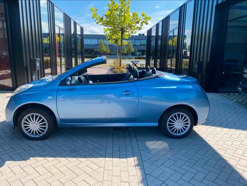 Nissan Micra 1.6 C+C 2006 cabriolet een plaatje nieuwe APK, Auto's, Nissan, Bedrijf, Micra, ABS, Airbags, Alarm, Boordcomputer