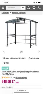 Nieuw BBQ Paviljoen Liora 240x150x230cm, Ophalen of Verzenden, Nieuw, Tuinpaviljoen