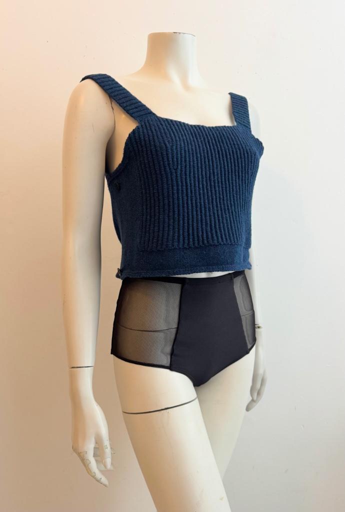 Dries van Noten wollen topje S aanpasbaar, Kleding | Dames, Tops, Zo goed als nieuw, Zonder mouw, Ophalen of Verzenden