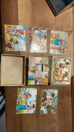 Antieke blokken puzzel retro vintage houten speelgoeud, Ophalen of Verzenden