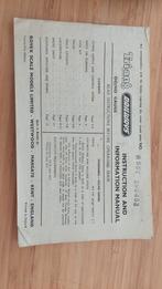 Tri-ang railways instruction and information manual, Ophalen of Verzenden, Gelijkstroom, Overige merken