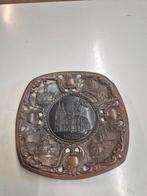 Antiek Duits Wandbord Keulen & Rijn - Koper/Brons, Antiek en Kunst, Ophalen of Verzenden