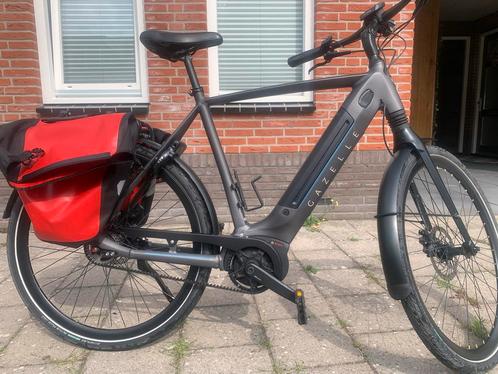 Gazelle Ultimate C5 Heren 61cm 2022, Fietsen en Brommers, Elektrische fietsen, Gebruikt, Gazelle, 59 cm of meer, 50 km per accu of meer