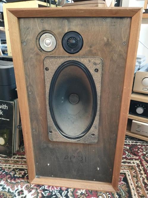B&W DM3 vintage boxen Bowers & Wilkins, Audio, Tv en Foto, Luidsprekers, Gebruikt, Front, Rear of Stereo speakers, Bowers & Wilkins (B&W)