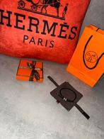 Hermes stijl armband zwart, Ophalen of Verzenden, Nieuw, Zwart, Overige materialen