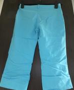 Zee blauwe 3/4 de driekwart pantalon. 36 S prachtige kleur!, Kleding | Dames, Gedragen, Blauw, Driekwart, Maat 36 (S)