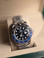 Rolex Oyster GMT Master II Jubilee Steel Batgirl, Ophalen of Verzenden, Staal, Rolex
