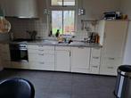 Complete keuken met vrijstaande servieskast, Huis en Inrichting, Overige typen, Gebruikt, Graniet of Steen, Ophalen