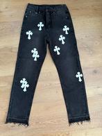 Nieuwe Chrome Hearts Zwarte Jeans, Chrome Hearts, Zwart, Nieuw, Ophalen of Verzenden