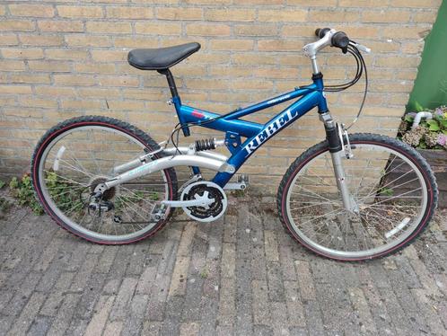 Blauwe mountainbike merk Rebel., Fietsen en Brommers, Fietsen | Mountainbikes en ATB, Gebruikt, Overige merken, Hardtail, Ophalen