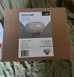 Tafellamp Leda Greige - Nieuw in doos!, Minder dan 30 watt, Overige typen, Nieuw, E27 (groot)