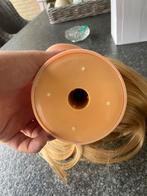 Oefenhoofd met blond haar, Nieuw, M, Ophalen of Verzenden, Pruik of Haarverlenging