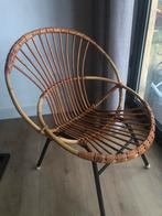 Vintage rotan stoel, Rohe Noordwolde, Ophalen, Zo goed als nieuw, Bruin, Eén