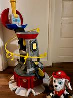 Paw Patrol Uitkijktoren + Marshal Knuffel, Ophalen of Verzenden, Zo goed als nieuw, Jongen of Meisje