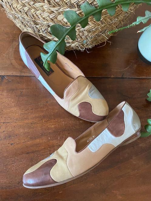 Aparte leren Everybody schoenen met kleuren mt 41 I.z.g.st., Kleding | Dames, Schoenen, Zo goed als nieuw, Instappers, Overige kleuren