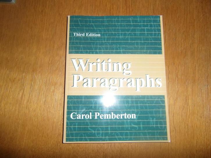 Writing Paragraphs, Boeken, Taal | Engels, Zo goed als nieuw, Ophalen of Verzenden