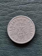 Duitsland 50 reichspfennig 1944 F met hakenkruis, Postzegels en Munten, Munten | Europa | Niet-Euromunten, Ophalen of Verzenden