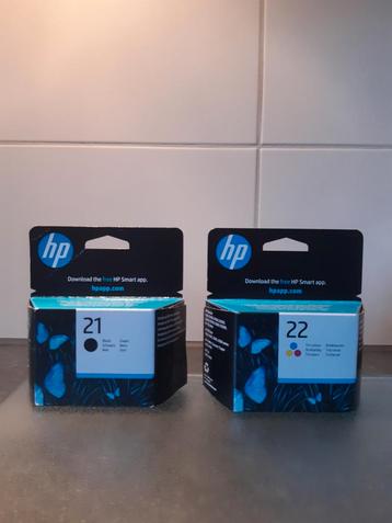 HP 21 en 22 originele inktcartridge