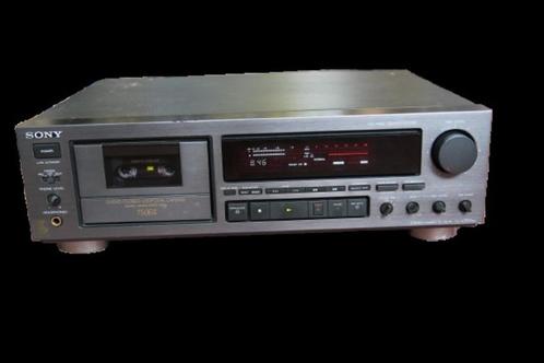 Sony cassettedeck TC-K750ES, Audio, Tv en Foto, Cassettedecks, Enkel, Sony, Tiptoetsen, Tape counter, Ophalen of Verzenden