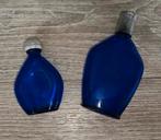 💠2 kleine blauwe flesjes💠, Huis en Inrichting, Overige Huis en Inrichting, Verzenden, Zo goed als nieuw
