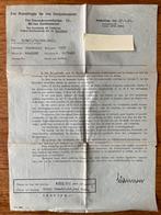 WOII / 2e Wereldoorlog, document Duitsche Weermacht, Verzamelen, Militaria | Tweede Wereldoorlog, Ophalen, Overige soorten, Nederland