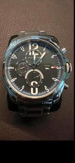 Net Tommy Hilfiger horloge met stalen band., Overige merken, Staal, Staal, Ophalen of Verzenden