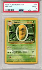 Kakuna Psa 9 Base set unlimited, Ophalen of Verzenden, Zo goed als nieuw
