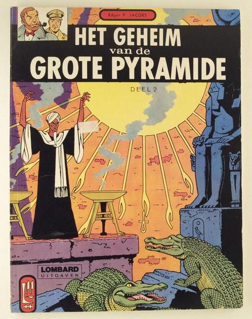 Jacobs, Edgar P. - Het geheim van de grote pyramide Deel 2 /, Boeken, Stripboeken, Gelezen, Eén stripboek, Verzenden