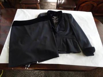 RALPH LAUREN zwarte blazer met bijpassende rok BLACK LABEL beschikbaar voor biedingen
