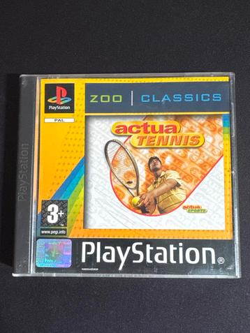 Actua Tennis - PlayStation 1 beschikbaar voor biedingen