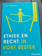 Ethiek en Recht in Kort Bestek - E.H. Schotman, Nieuw, E.H. Schotman, Alpha, HBO