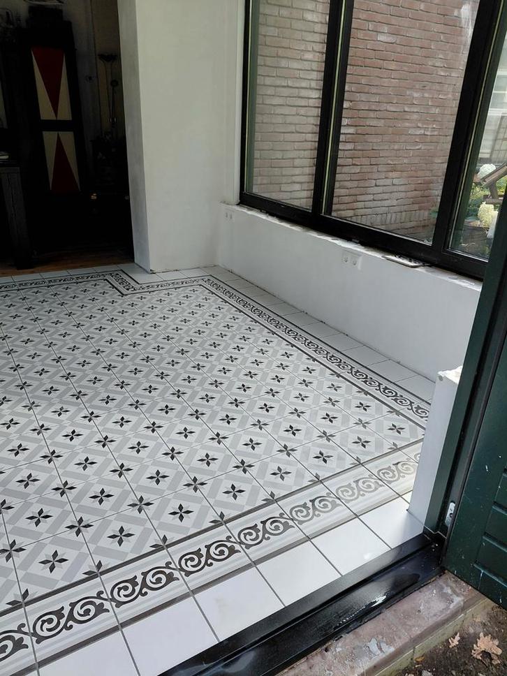 Vloertegels Charlotte, Doe-het-zelf en Verbouw, Vloerdelen en Plavuizen, Nieuw, Plavuizen, Steen of Klei, Minder dan 50 cm, 30 cm of meer