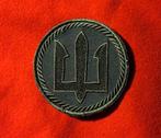 Oekraïne patch Marine Corps Trident OD Green Ukraine, Verzenden, Marine, Overige gebieden, Embleem of Badge