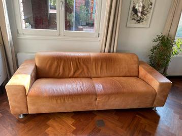 Leren bank (230x92cm) gratis