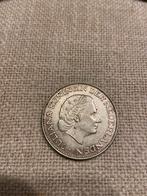 Zilveren rijksdaalder 1959, Postzegels en Munten, Munten | Nederland, Ophalen of Verzenden, Koningin Juliana, 2½ gulden, Zilver