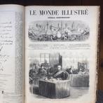 Le Monde uit 1873 ingebonden Franse krant 150 jaar !, Antiek en Kunst, Antiek | Boeken en Bijbels, Ophalen of Verzenden