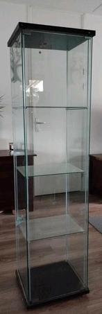 Gratis glazen Vitrinekast met Planken, Ophalen, Minder dan 50 cm, Glas, 150 tot 200 cm