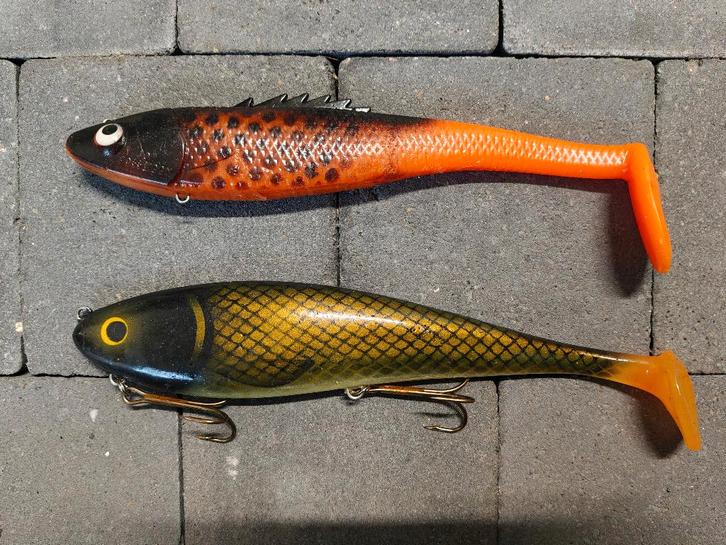 Chaos Tackle Poseidon 10" Musky Innovations Mag Swimmin Dawg, Watersport en Boten, Hengelsport | Roofvissen, Zo goed als nieuw