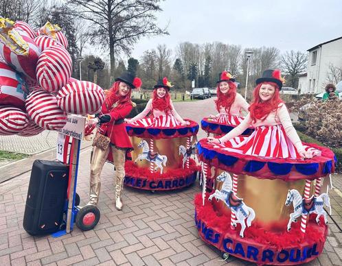 Loopgroep carnaval, Kleding | Dames, Carnavalskleding en Feestkleding, Zo goed als nieuw, Verzenden