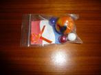 Set knikkers: 1 grote, 3 kleine (oranje, rood, wit en blauw), Kinderen en Baby's, Speelgoed | Buiten | Los speelgoed, Nieuw, Ophalen of Verzenden