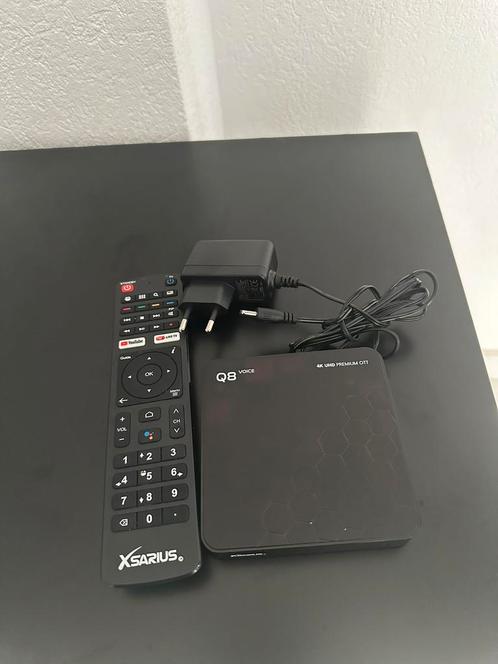 Xsarius Q8 Voice 4K UHD, Audio, Tv en Foto, Mediaspelers, Zo goed als nieuw, Ophalen of Verzenden