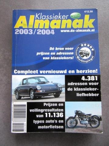 Klassieker Almanak 2003-2004 - auto beschikbaar voor biedingen