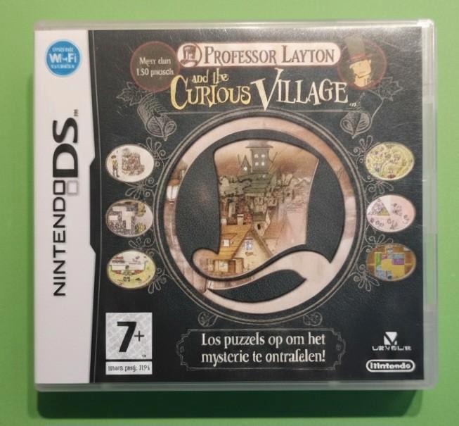 Professor Layton and the Curious Village - Nintendo DS, Spelcomputers en Games, Games | Nintendo DS, Gebruikt, Puzzel en Educatief