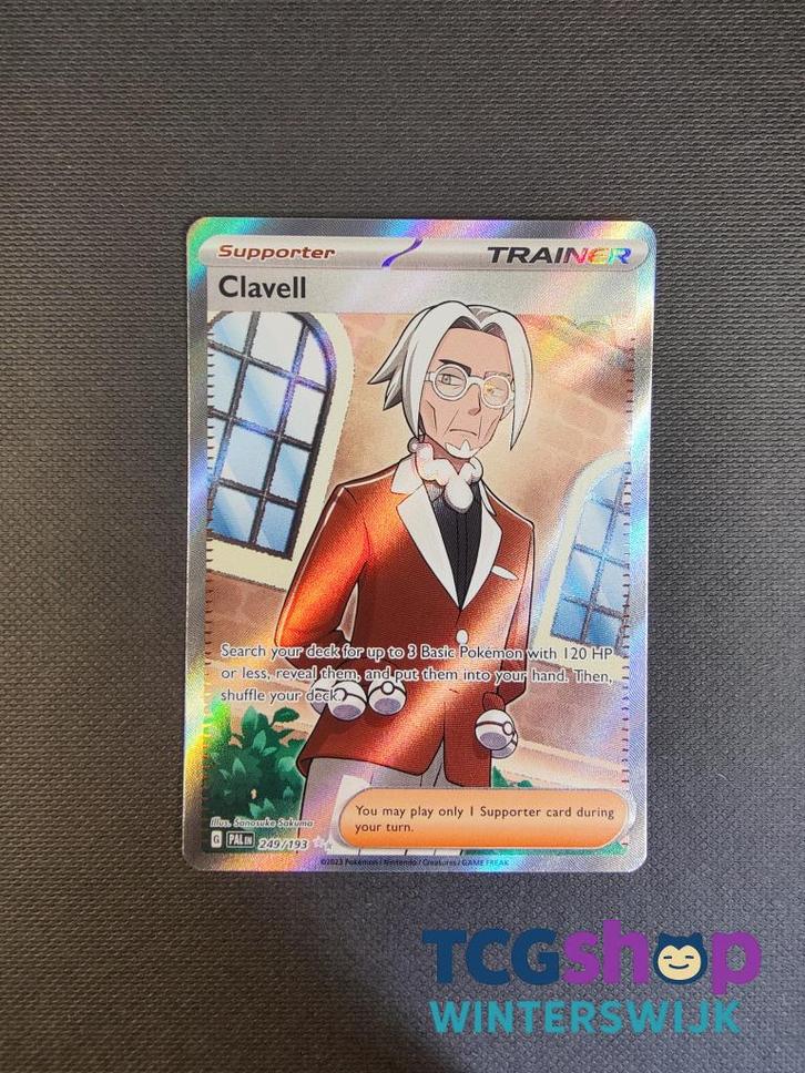 Clavell PAL en 249/193, Hobby en Vrije tijd, Verzamelkaartspellen | Pokémon, Nieuw, Losse kaart, Ophalen of Verzenden