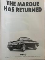 MG RV8 originele advertentie 1994, Ophalen of Verzenden, Gelezen, Overige merken