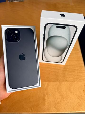 iPhone 15 128GB Zwart – nette staat beschikbaar voor biedingen