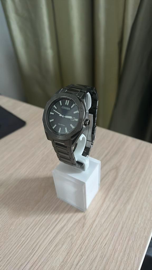Citizen eco drive, Sieraden, Tassen en Uiterlijk, Horloges | Heren, Zo goed als nieuw, Citizen, Staal, Ophalen