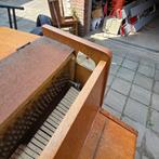 Houten piano met rösler binnenwerk, Muziek en Instrumenten, Piano's, Ophalen, Gebruikt, Zwart