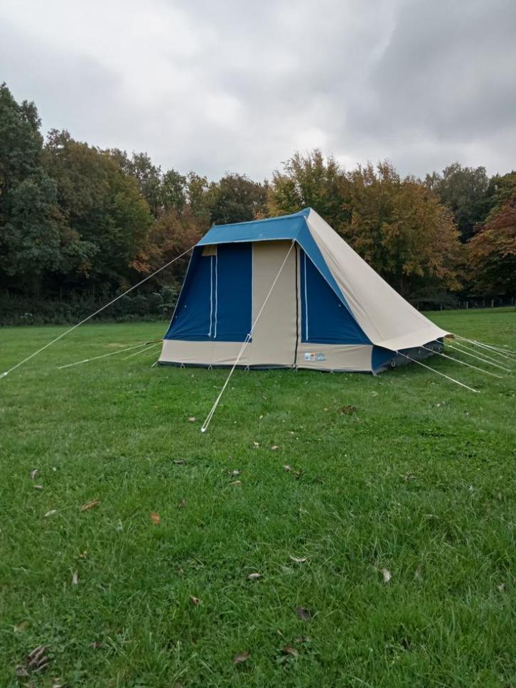 Te Koop:    Tent De Wit (DWS)   type Pyraminde 4 Plus, Caravans en Kamperen, Tenten, tot en met 4, Gebruikt, Ophalen
